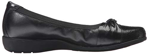 Aravon Women's Andrea-Ar Ballet Flat,Black,8.5 2A Us #TOP5