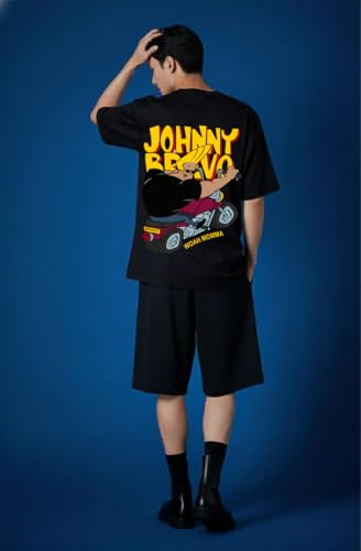 Image of Men's Cotton Oversized Fit Oversized Baggy Fit Drop Shoulder Cool and Stylish