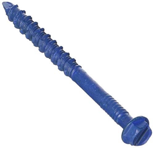 ITW BRANDS - Tapcon 1/4 x 2-3/4-Inch Hex-Washer-Head Concrete Anchors, 8-Pack