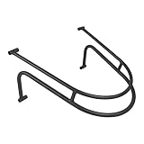 WORLDMOTOP Motorcycle Front Fender Guard Rails Crash Bars Replacement for Honda Goldwing 1800 GL1800 F6B 2001-2017 Front Bumper Fender Trim Rail Protector Mudguard Guard (black)