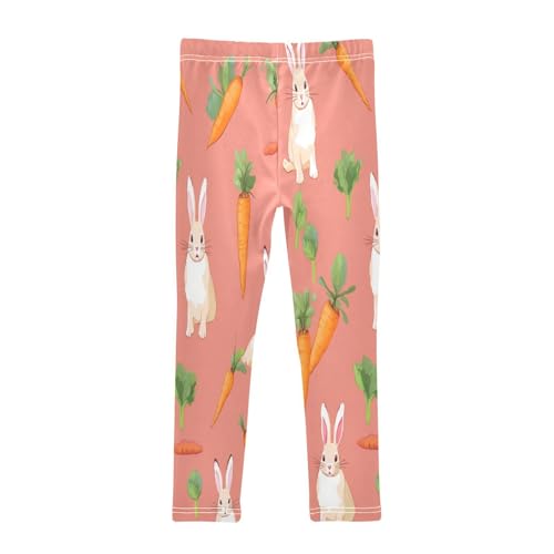 Toddler Girls Leggings Printed Yoga Pants Leggings Carrot Rabbit for Kids2