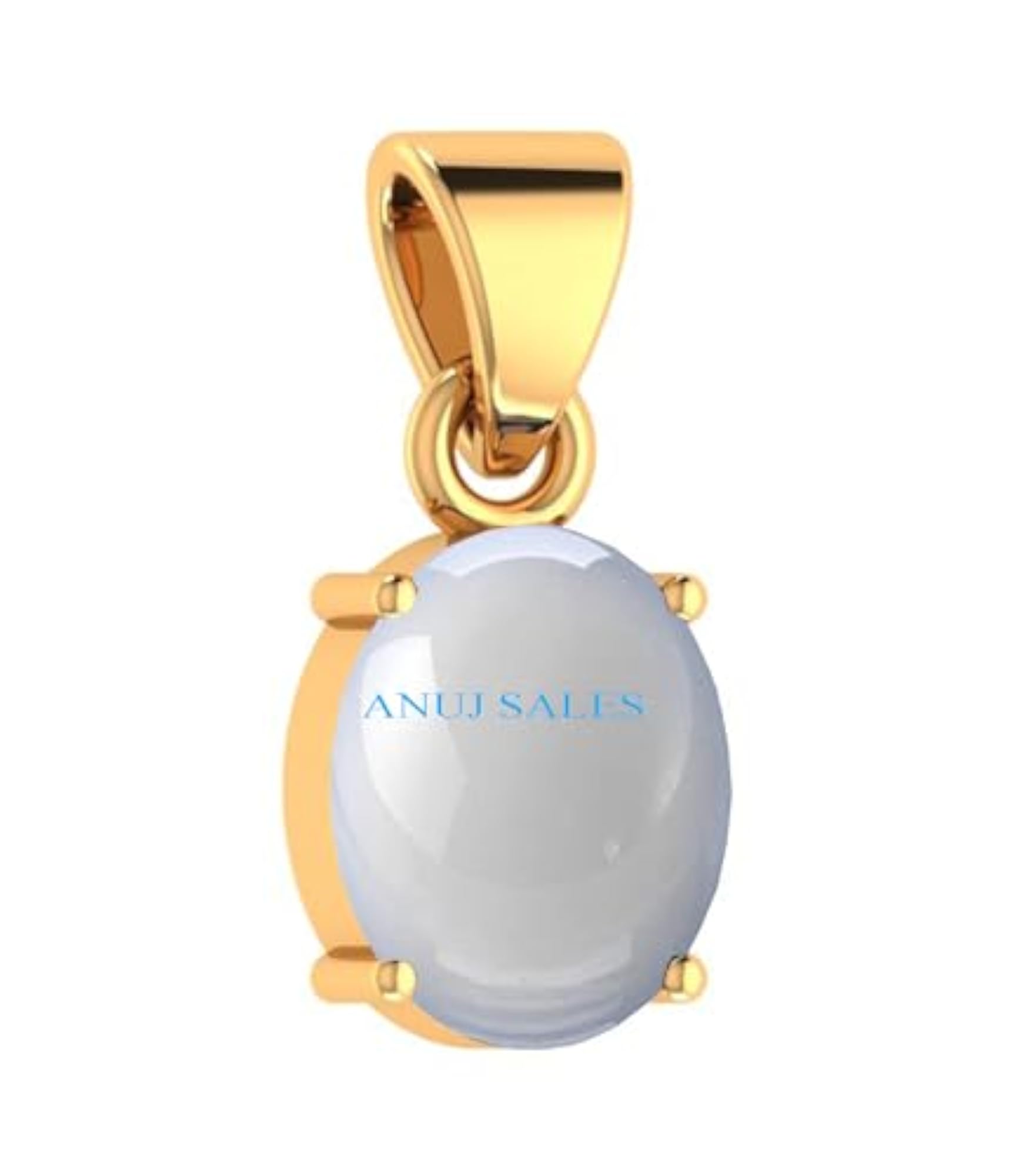 A+ Moonstone Gemstone Pendant, 11.00 Ratti