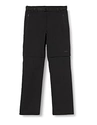CMP, Pantalone uomo con zip, Nero, 48