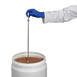 Bürkle Edelstahl Kernbohrer, 230 ml Kapazität, 25 mm Durchmesser, 800 mm Länge