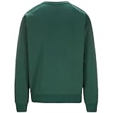 Zoom IMG-2 kappa felpa uomo verde cotone