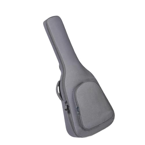 Étui de guitare avec grande poche zippée et rembourrage de transport