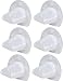 Laukowind VF110 Filter, 6 Pack Replacement Vacuum Filters for Black & Decker VF110 Cordless Vacuum CHV1210, CHV1410, CHV1410B, CHV1410L, CHV1410L32, CHV1510, CHV9610, BDH2000L, 90558113-01