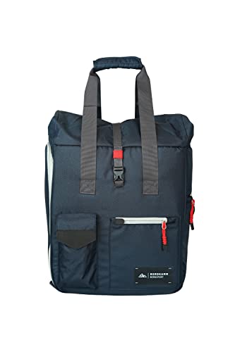 NORDKAMM Skischuhtasche mit Helmfach und Rucksackfunktion, Damen, Herren, blau