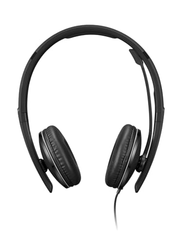 Image of Lenovo Wired ANC Headset, USB-C and USB-A connectivity, Zoom Certified, Active Noise Cancellation, Hearing Protection, 145g Lightweight Comfortable Design, Replaceable Earcups, Business Headset