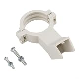 Helilyco Meteo LNB morsetto KU per parabola satellitare, supporto testa ad alta frequenza segnale TV stabile, ABS per staffa di montaggio in plastica tetto o balcone