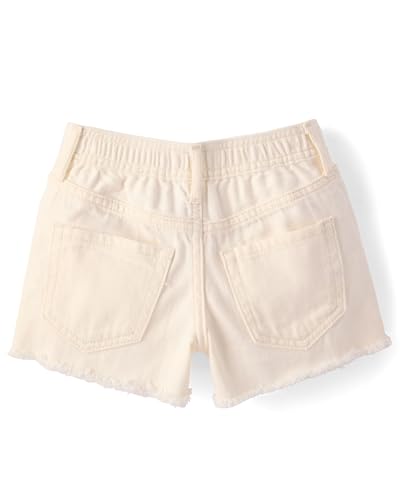 Image of The Children's Place Girls Denim Shortie Shorts