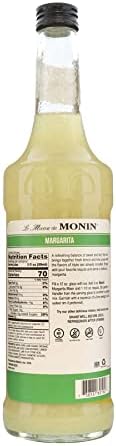 Monin - HomeCrafted Margarita Cocktail Mixer, Ready-to-Use Drink Mix, Well Balanced and Made with Real Citrus Juices, DIY Cocktails, Just Add Tequila, Perfect on the Rocks or Frozen (750 ml)