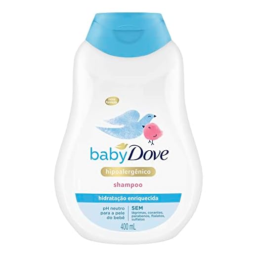 Shampoo Baby Dove Hidratação Enriquecida 400Ml