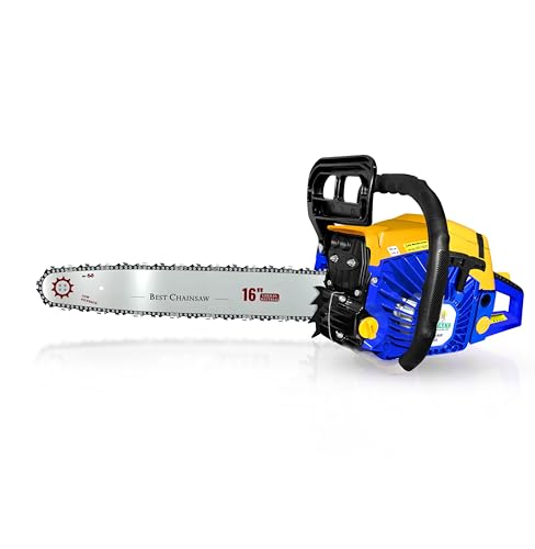 Image of DVI 5800 Heavy Duty Chain Saw with 58 CC, 2 Stroke Petrol Engine Power & 16 inchinch Blade /Bar Cordless Chain Saw Cuttingsaw For Farm, Garden & Professional Use.
