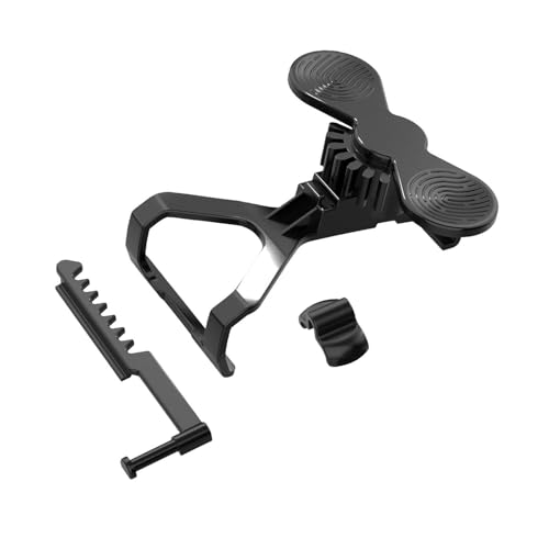 YIXANNX Vivez une expérience de jeu palpitante avec ce mini volant à monter soi-même pour manette de jeu. Accessoires remplacement auxiliaires pour manette.