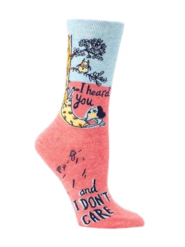 Blue Q Women's Novelty Crew Sock