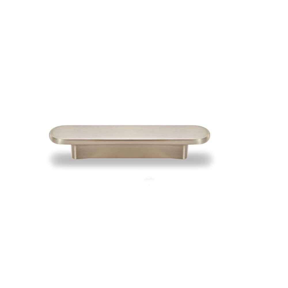 Poignée placard Youther argent 64mm au style nordique classique pour meuble
