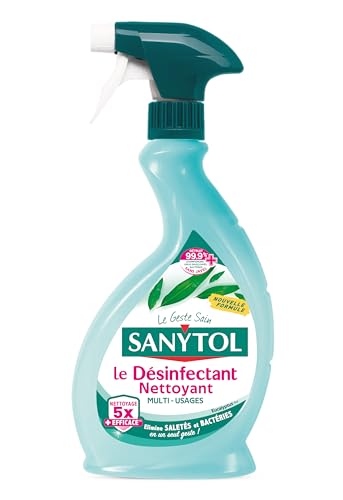 Nettoyant Ménager Désinfectant usages Eucalyptus Sanytol Le Flacon De 500ml - vue 4