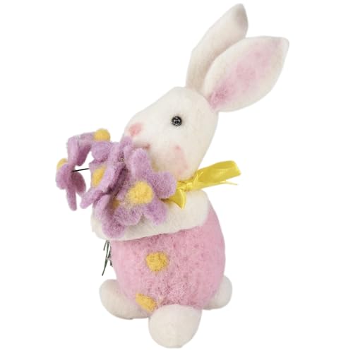 Primitives-by-Kathy-Critter-Bunny-with-Bouquet Primitives by Kathy Critter Bunny with Bouquet