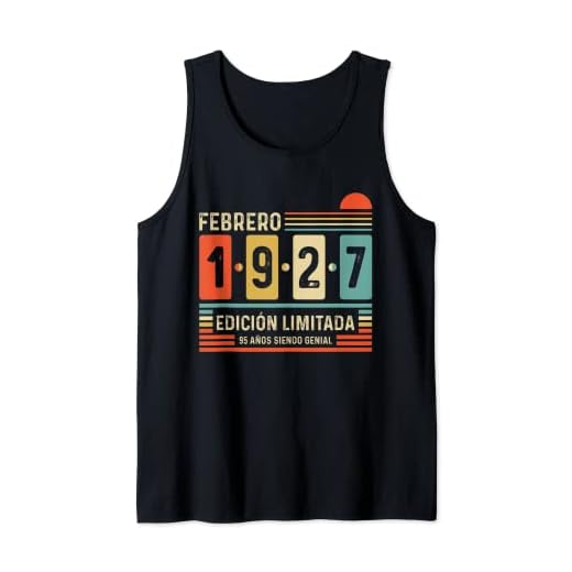 95 Años Febrero 1927 Leyenda Regalo 95 Cumpleaños Camiseta sin Mangas