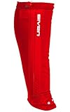 Con cremallera Siven Sivpolrj Polaina Reforzada, Deporte, Rojo, XL