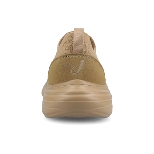 Journee Womens cushioned footbeds Linnea slip-on sneaker textile uppers round-toe3