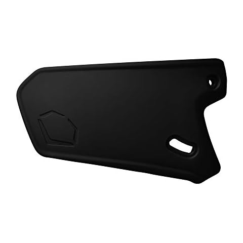 EvoShield XVT™ Matte Batting Helmet Face Shield - Black, Left Handed Hitter Cover
