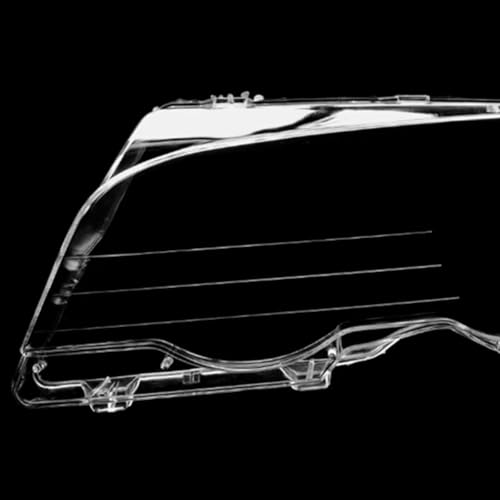 Verre phare avant BMW E46 finition cristal supérieure pour remplacement de prestige