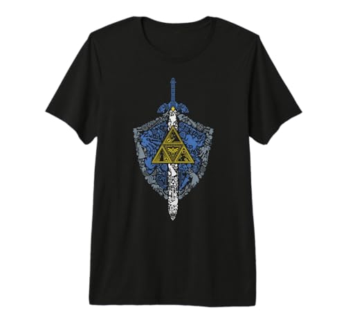 Nintendo Zelda Hylian Shield Element Icons Premium T-Shirt Premium T-Shirt