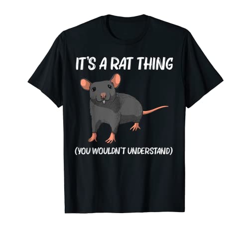 Funny Rat Gift For Men Women Street Mouse Mice Pet Animal T-Shirt