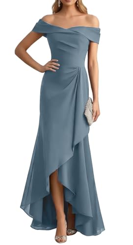 Robe de soirée de demoiselle d'honneur KIYNE coupe sans bretelles