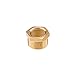 Zkenyao-Brass Connector Hex Reducer Bushing M/F 1/8