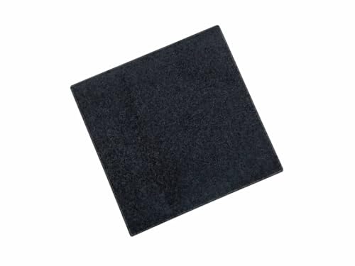 HHIP 4401-1597 6" X 8" X 2" Granite Surface Plate, Grade B, 0 Ledge