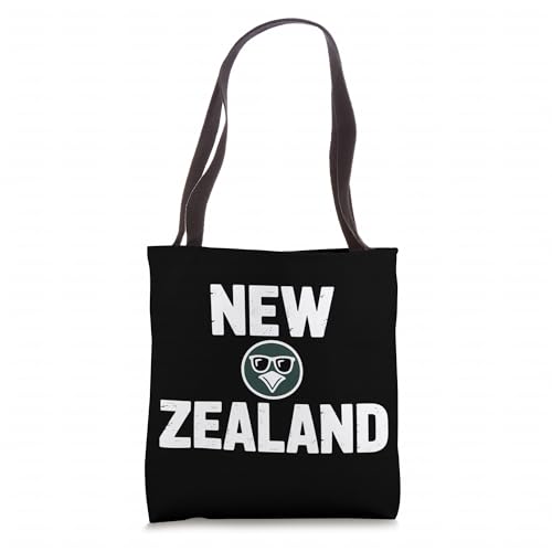 New Zealand Kiwi With Sunglasses Travel Vibes Tote Bag
