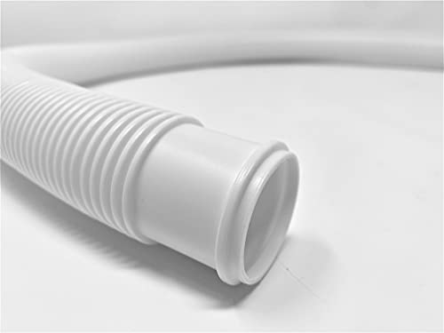 Tiki Island Pool Express 1-1/4 Inch X 3 Foot Long White Above Ground Pool Flex Connection Hose Filter Or Suction #TOP2