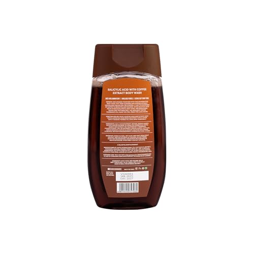 Image of SUGAR POP Salicylic Acid and Coffee Body Wash | Enriched with Salicylic Acid | Exfoliates & Evens Skin Tone | Anti-Inflammatory | 250ml
