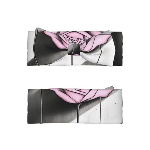 Bright roses Baby Headbands Soft Nylon Hairbands with Stretchy Bows Girls Hair Accessories for Newborn Infant Toddler Kids2