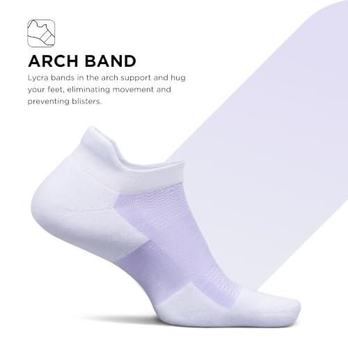 Image of Feetures High Performance Max Cushion Ankle Sock - Tab Socks for Women & Men with Heel Tab