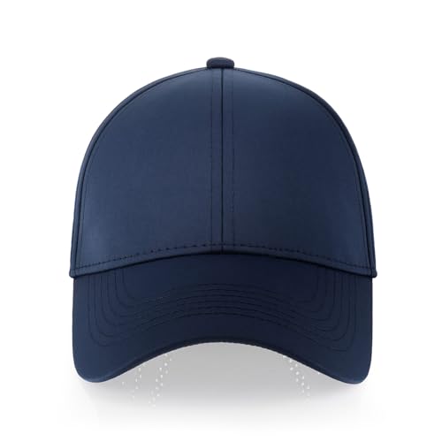 Image of CHOK.LIDS Cooling Trucker Hat Performance Cooling Mesh Back Flat Bill Hat Waterproof Dry Baseball Cap Fitted Hats for Men