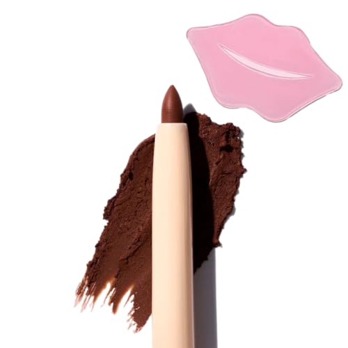 Glam Lux Beauty Bundle Beauty Creations Nude X Lip Liner Creamy Last All Day Flawless Application, Waterproof, Retractable Shaping & Sculpting, w/Collagen Lip Mask (XXX, 1 Count)