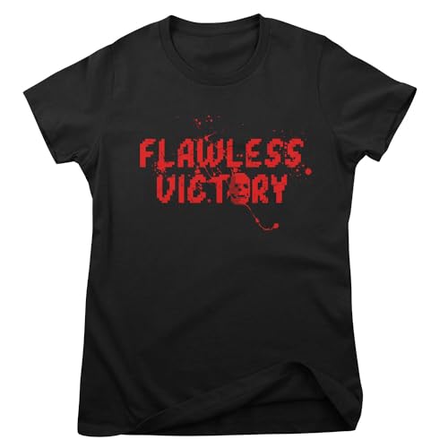 T-Shirt Femme Mortal Kombat Flawless Victory Coupe Ajustée