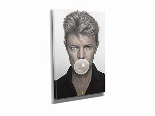 David Bowie Gum Poster Canvas Print