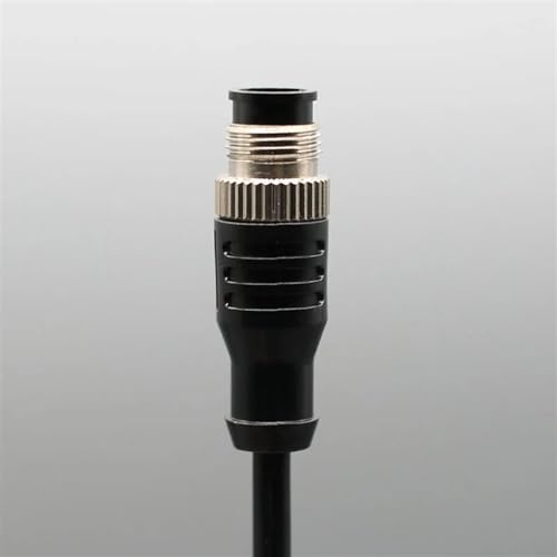 Connecteur M12 5 broches mâle en PVC avec câble étanche de 2m pour capteur LED - 3