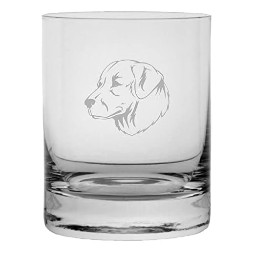 Slovak Cuvac Dog Personalized Custom Etched 10.25oz Crystal Rocks Whisky Glass