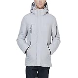 【Design】 Der Mantel ist so konzipiert, dass er leicht und angenehm zu tragen ist, ohne für Reisen zu schwer zu sein. um Sie auch bei starkem Schnee oder Regen trocken und bequem zu halten.
