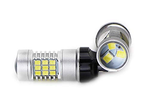 Ijdmtoy (2) 360? 30-Smd-2835 7440 7441 7443 7444 T20 Led Bulbs Compatible With Turn Signal Lights, Daytime Running Lights, Reverse Lights, Xenon White #TOP1