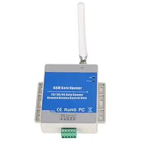 GSM Door Gate Opener, Home Lock Switch GSM Gate Opener Relay GSM Gate Opener, for Garage Access Control Remote Switching Equipment