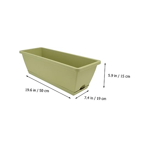 Jardinière grand format Mikikit pour légumes avec drainage sur balcon - 6
