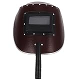 DIYEAH Schweißhelm Handschweißschutzschild 15 X 7 Zoll Schweißmaske mit Vulkanisiertem...