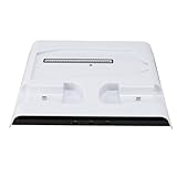 ou avec une station de refroidissement de jeu mince équipée et les 【Ports d'extension riches】 - La station de refroidissement de la console de jeu dispose de deux ports USB, vous permettant de connecter facilement des appareils supplémentaires tels que des appareils photo ou des disques durs externes. Développez les fonctionnalités de votre console sans effort et améliorez votre expérience de jeu. Que vous capturiez des séquences de jeu ou stockiez vos jeux préférés, cette station est conçue pou